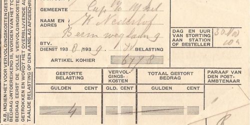1938 belastingaanslag 1938 belastingaanslag